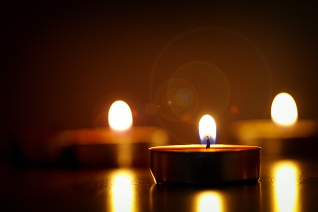 O Romantismo das velas